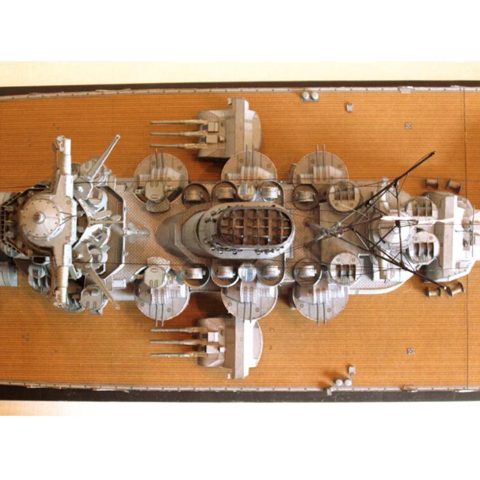 Model Kit Yamato - 1 шт. Конструктор-головоломка «Военный корабль Ямато»