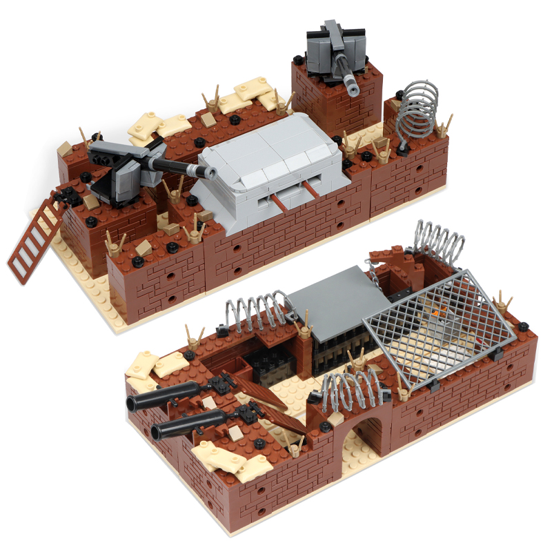 Model Kit Ww2 - Горячая WW2 военный плащ, бункер, защитная