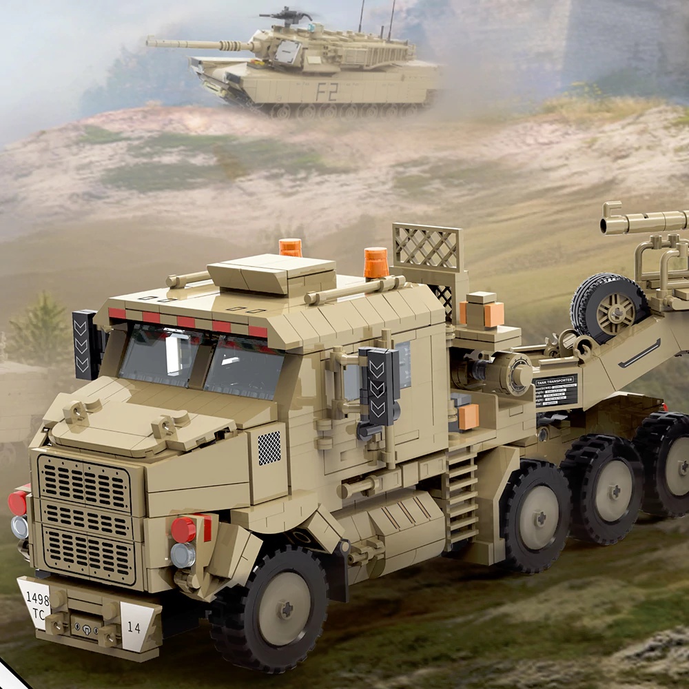 Model Kit Ww2 - Военный конструктор-модель бронетехники M1070 времен Второй