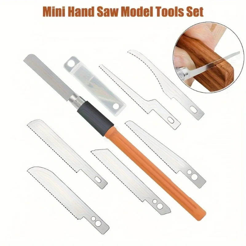Model Kit Cutter - Мини-ручная пила из 8 предметов, набор