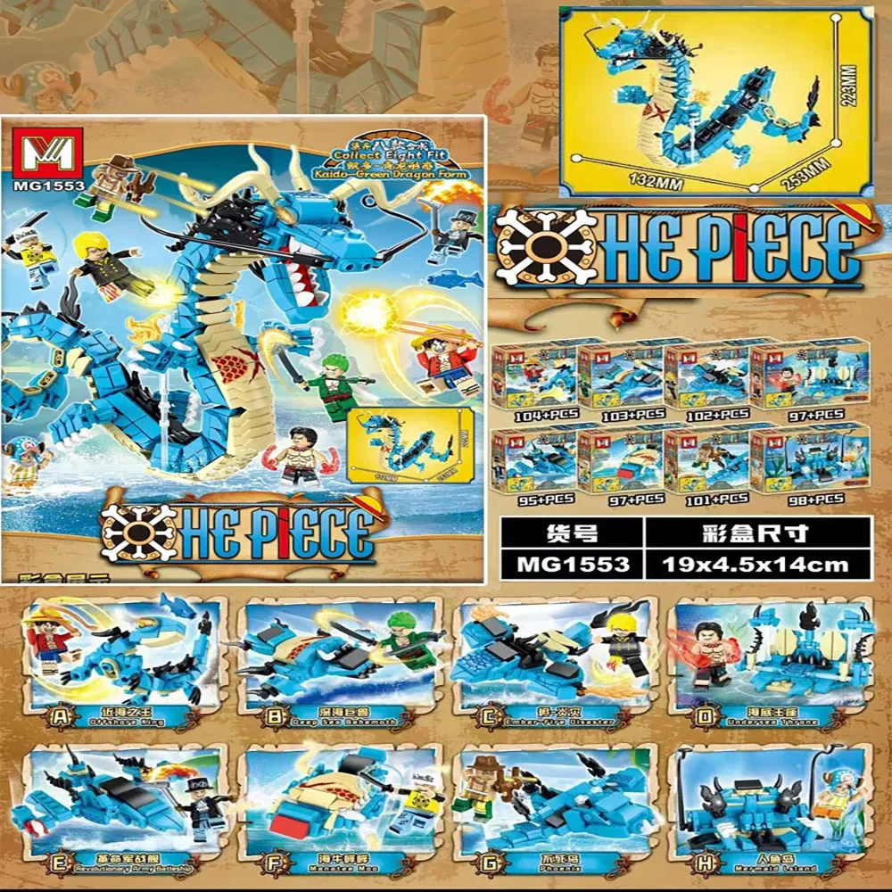 Model Kit Chemistry - Набор для сборки 8-в-1: Синий Дракон
