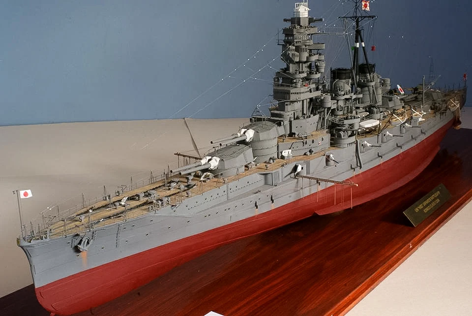 Model Kit Ww2 - Масштаб 1:200 WW2 Бинкор Hiei DIY