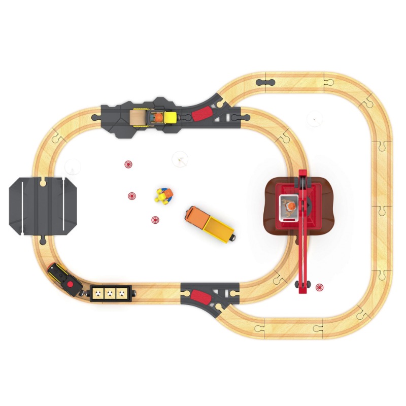 Деревянный железнодорожный наб – обзор и цена Model Kit Runner
