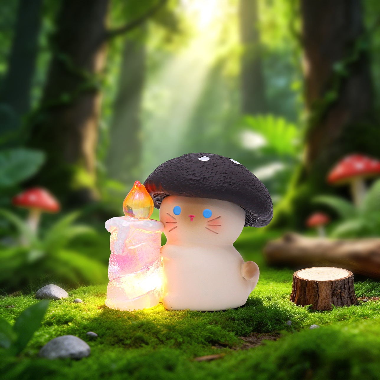 Набор-сюрприз Mushroom Meow Fa – обзор и цена Model Kit Fantasy