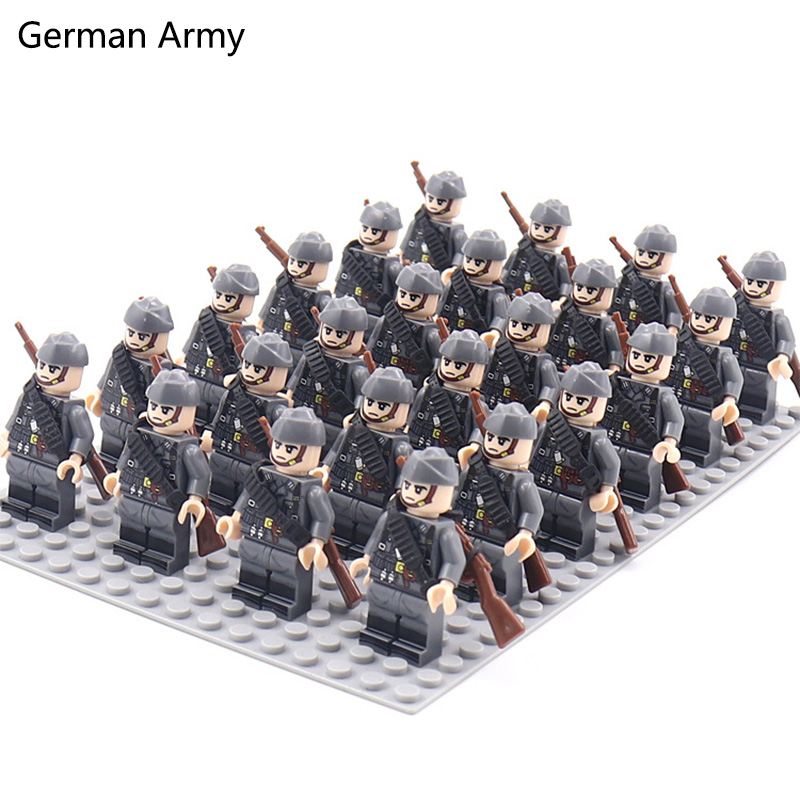 WW2 24 шт./лот, военные солдат – обзор и цена Model Kit Ww2