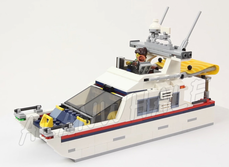 Набор для сборки 3-в-1: Кемпер – обзор и цена Model Kit Yacht