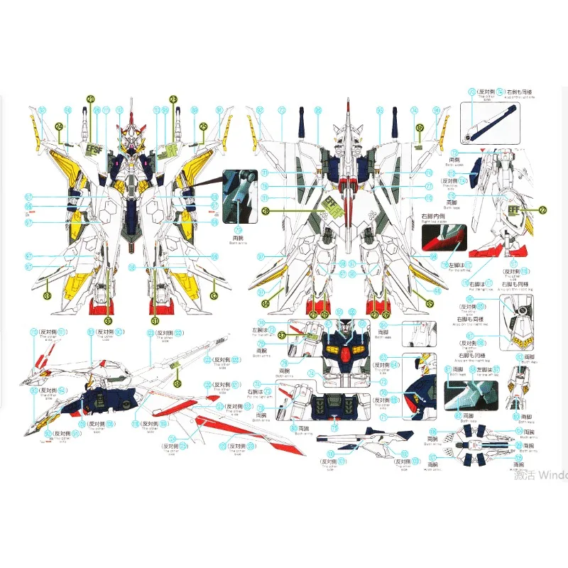 Флуоресцентные наклейки Flamin – обзор и цена Model Kit Jms