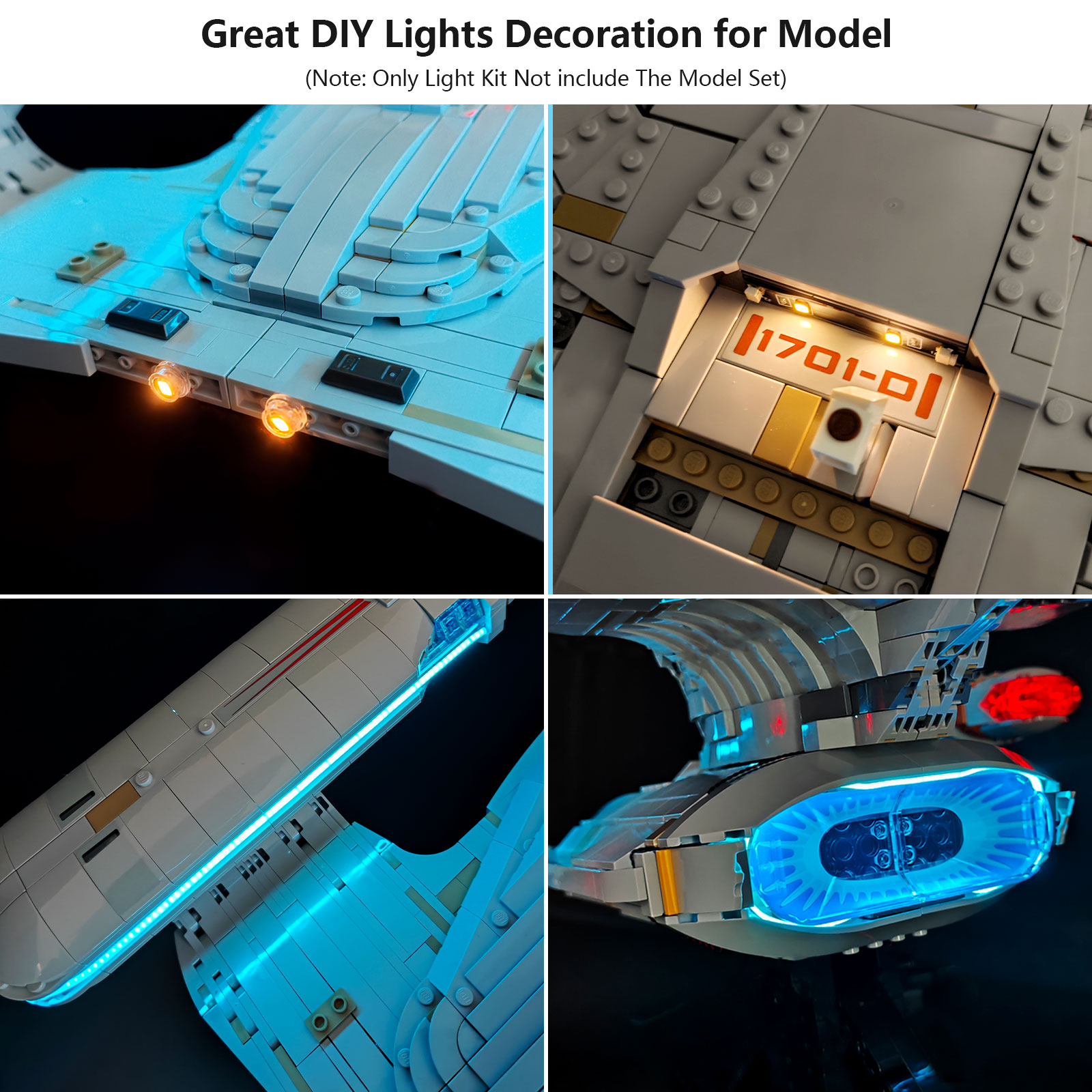 Набор светодиодного освещения  – обзор и цена Model Kit Chemistry