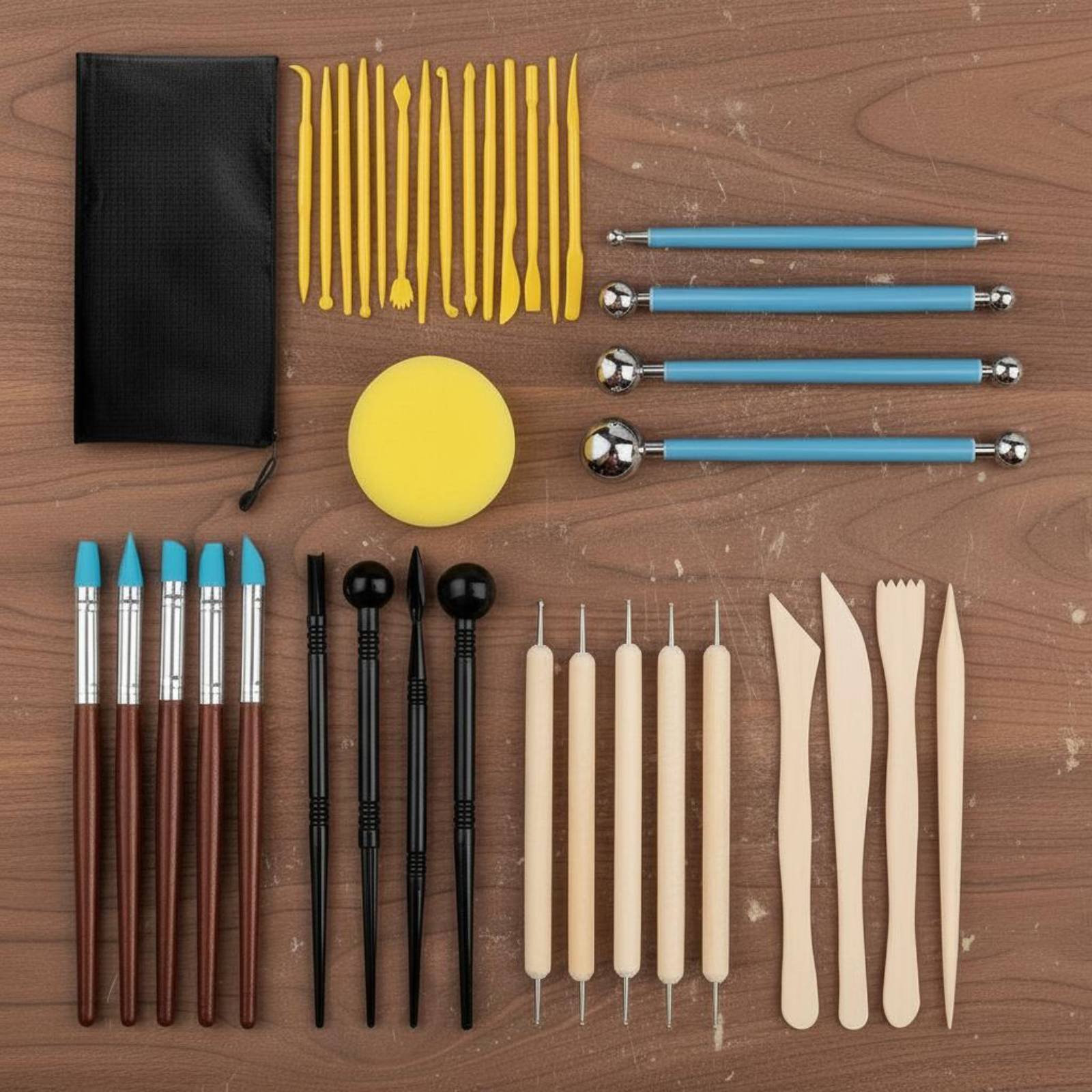 Набор для лепки из глины из 38 – обзор и цена Model Kit Tools
