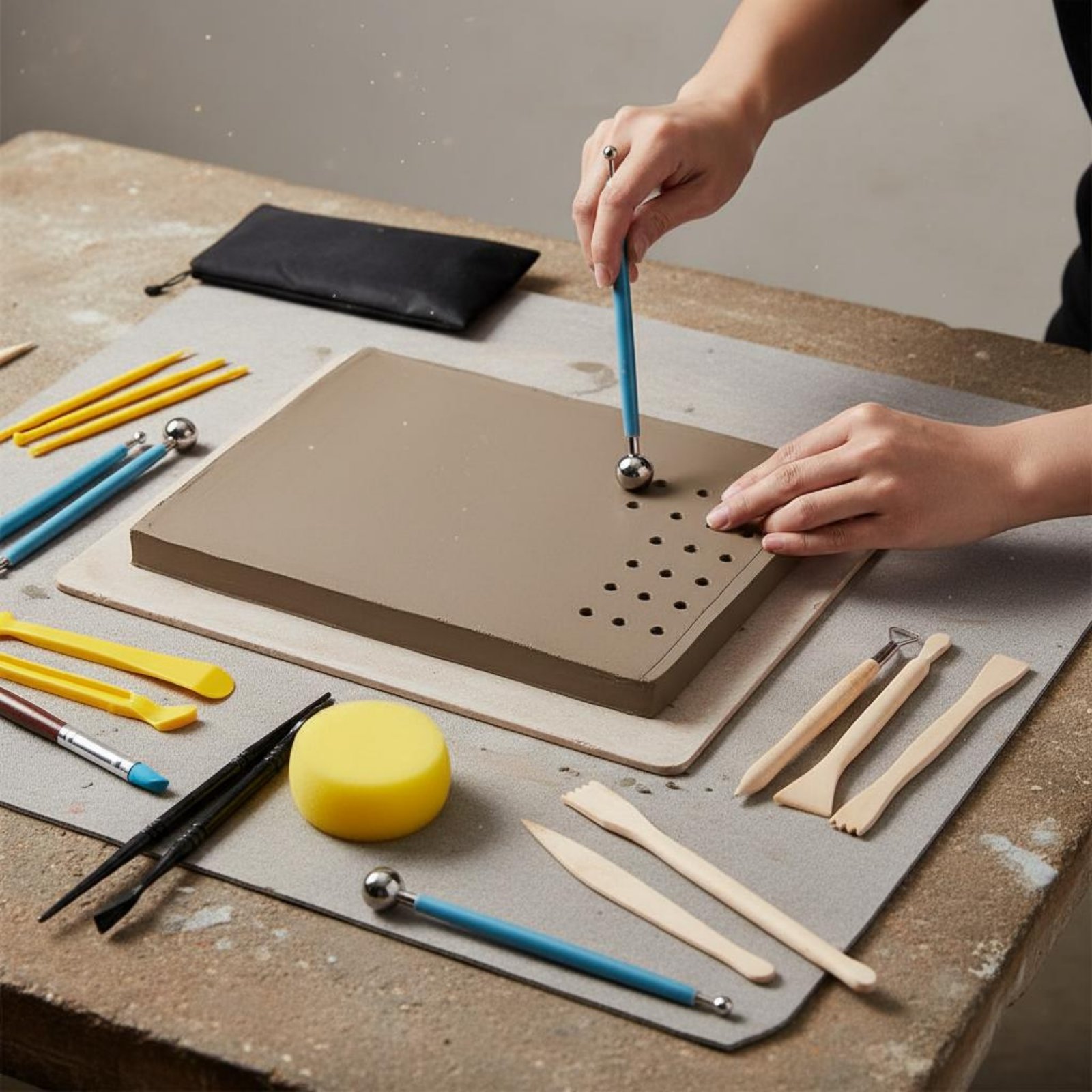 Набор для лепки из глины из 38 – обзор и цена Model Kit Tools