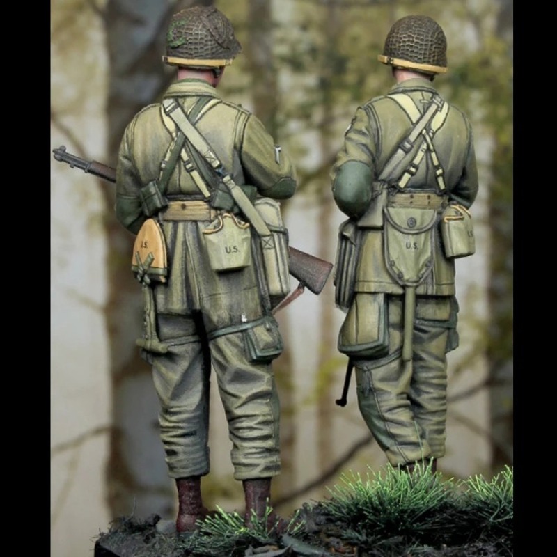 Масштаб 1/35, WW2, пехота США, – обзор и цена Model Kit Ww2
