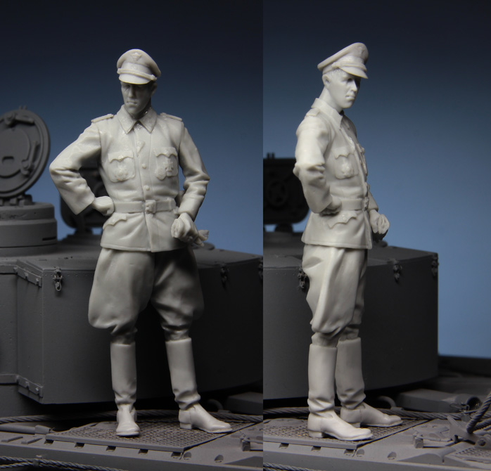 Набор из смолы 1:35: Офицер в  – обзор и цена Model Kit Ww2