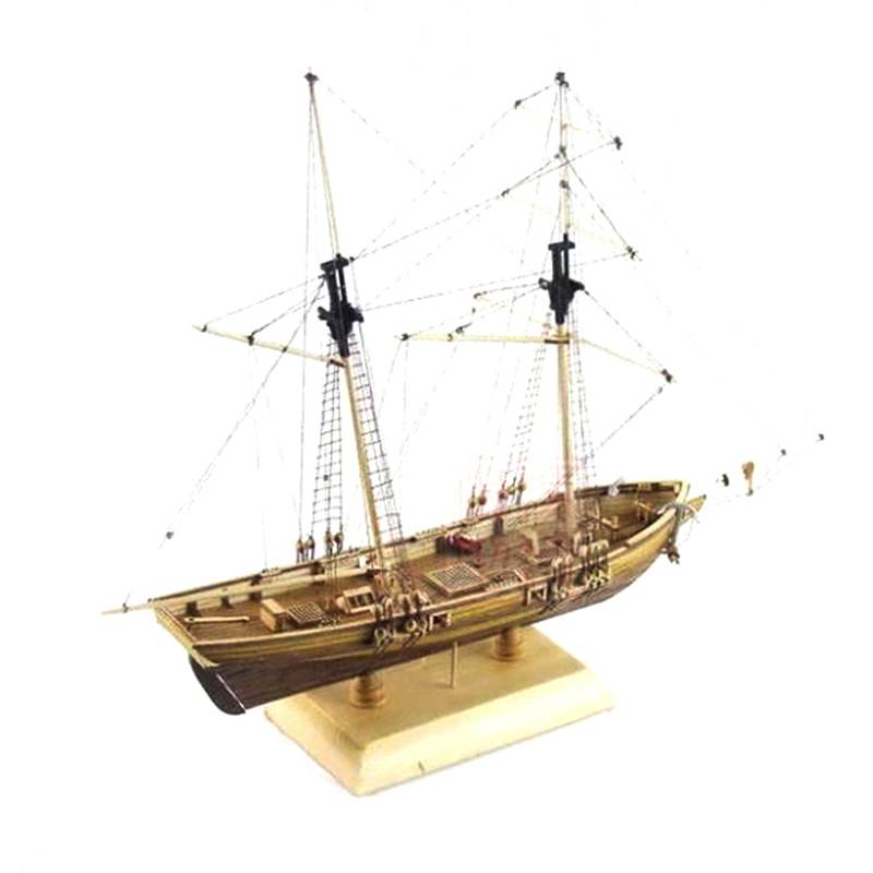 1:70 новый деревянный Фотофон  – обзор и цена Model Kit Yacht