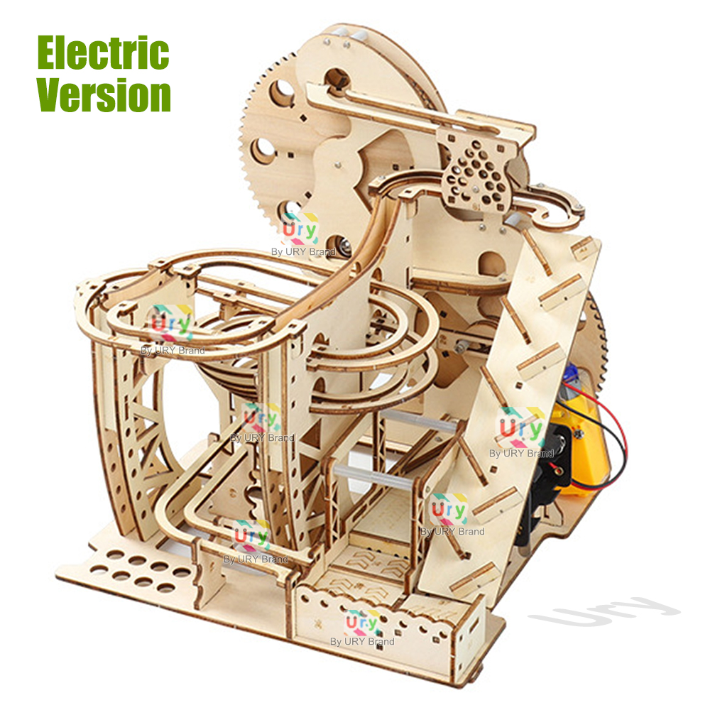 Деревянный 3D-пазл Ury: Механи – обзор и цена Model Kit Runner