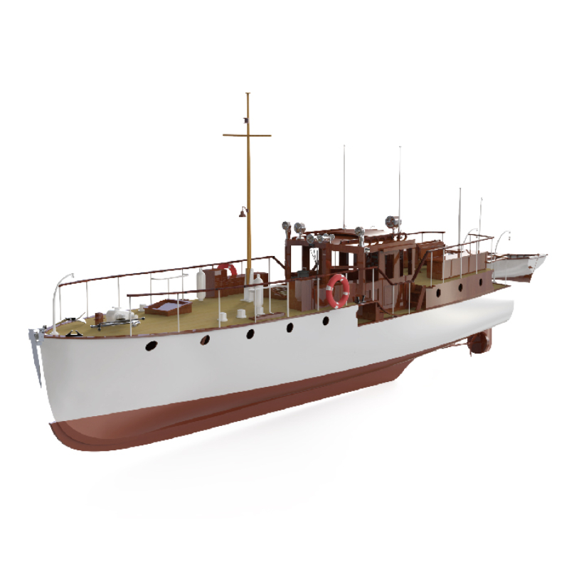 Лодка с дистанционным управлен – обзор и цена Model Kit Yacht