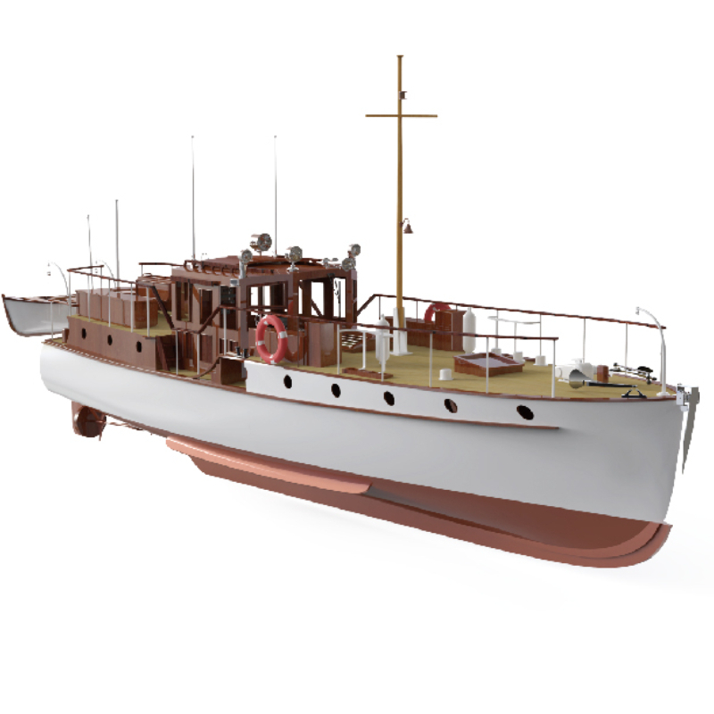 Лодка с дистанционным управлен – обзор и цена Model Kit Yacht