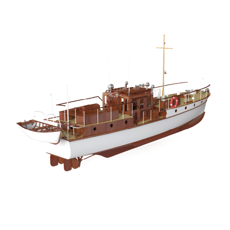 Лодка с дистанционным управлен – обзор и цена Model Kit Yacht
