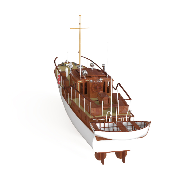 Лодка с дистанционным управлен – обзор и цена Model Kit Yacht