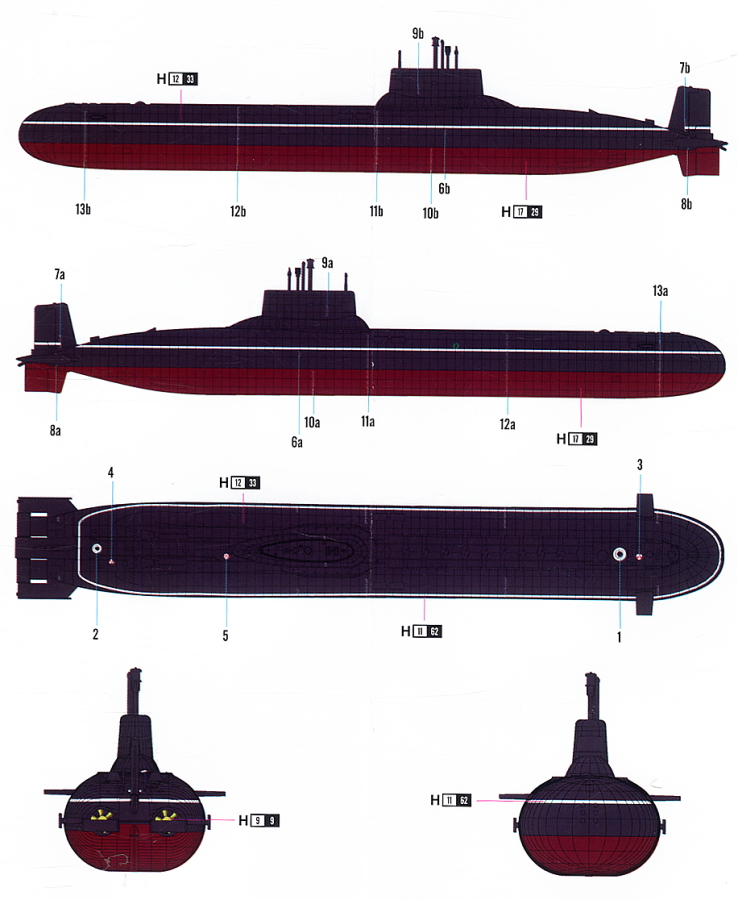 1:700 подводная лодка в стиле  – обзор и цена Model Kit Yacht