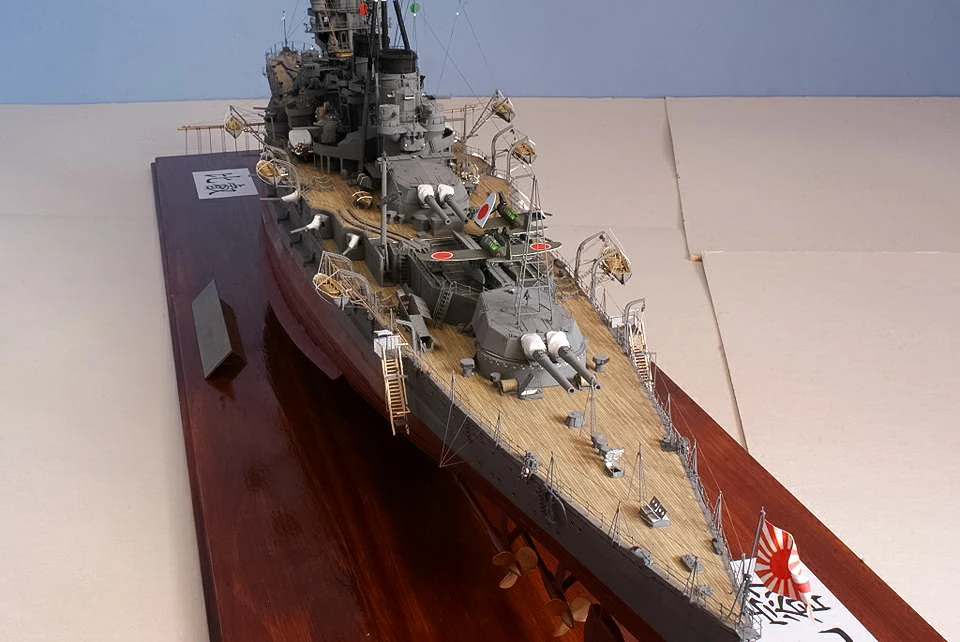 Масштаб 1:200 WW2 Бинкор Hiei  – обзор и цена Model Kit Ww2