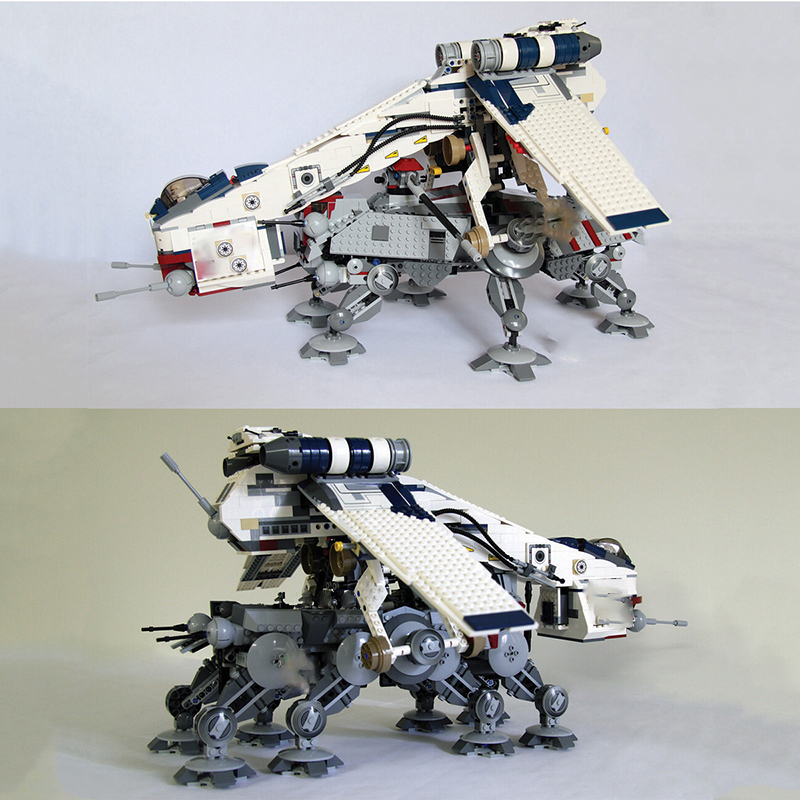 1788 деталей AT-OT Dropship AT – обзор и цена Model Kit Runner