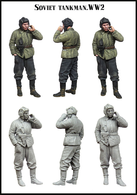 Набор из 35 смоляных моделей - – обзор и цена Model Kit Ww2